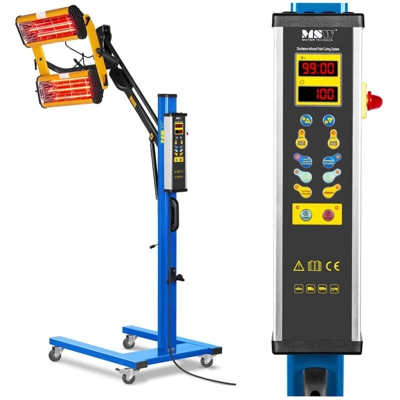 MSW IR-DRYER2000.1 Lampada infrarossi per carrozzeria Lampada per verniciatura carrozzeria