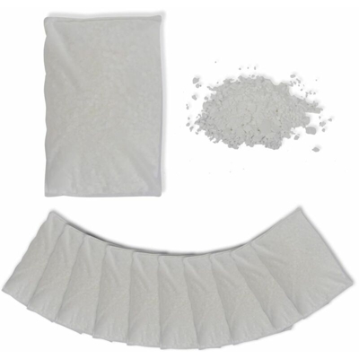 Cloruro di Calcio Essicante Sacchetti di Ricarica 10 pz 10 kg
