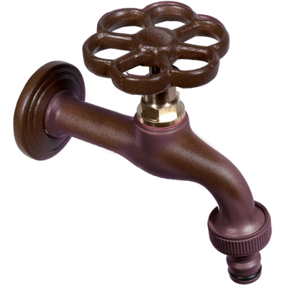 Rubinetto Colorato Ruggine