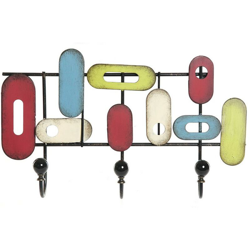 Appendiabiti da parete Metallo (39 x 7 x 23 cm) - Dkd Home Decor características