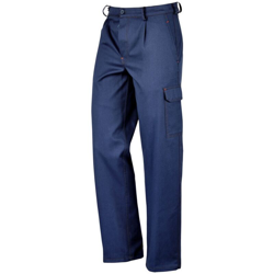 Pantalone 'Super Cargo' Multitasche Blu Tg.50 en oferta