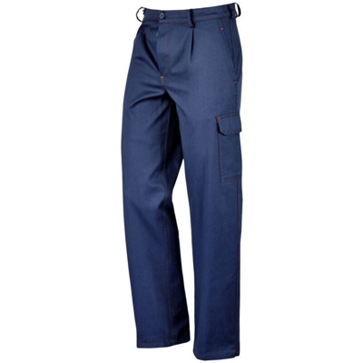 Pantalone 'Super Cargo' Multitasche Blu Tg.50