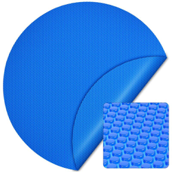Wiltec - Copertura a bolle d'aria per piscina rotonda protezione isotermica Ø 3,6m blu en oferta