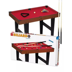 Classico Tavolo da Biliardo Con Gambe Con Stecche in Legno e Palle Incluse características