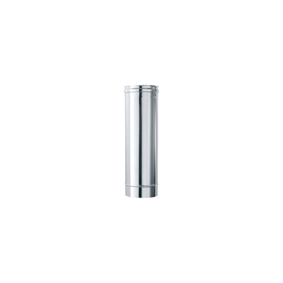 Ala Fumisteria Pellet Legna - TUBO INOX 316L BA 80 X 500