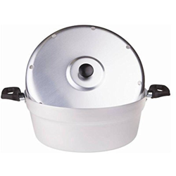 Fornetto in alluminio Nonna Aurelia per dolci con coperchio e piastra in ferro 28 cm - Agnelli en oferta