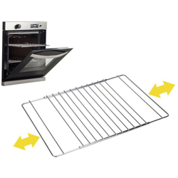 Sauvic - Griglia per forno estensibile cromata da 38,5 cm a 55 cm 31,5 cm características