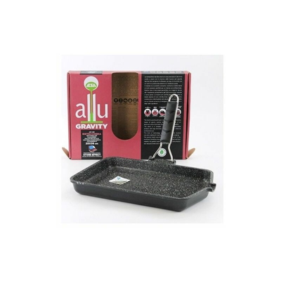 Bistecchiera per induzione in alluminio Gravity 25x36