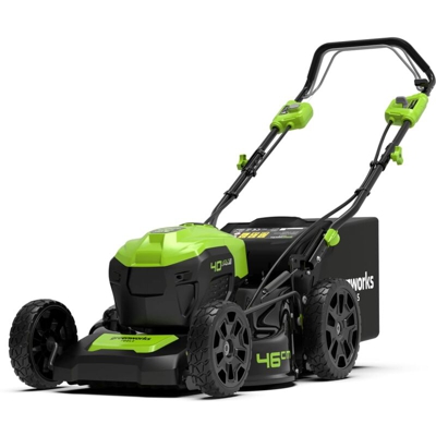 Greenworks Kit Tagliaerba 3-in-1 40 V 46 cm - Verde
