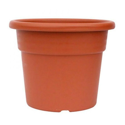 Vaso di fiori classico in plastica 35x26 cm.