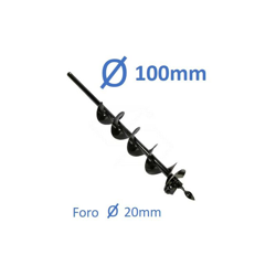 Punta per trivella Ø 100 x 600 mm en oferta