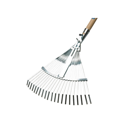RASTRELLO SCOPA 21 DENTI ZINCATI CON MANICO - Agef