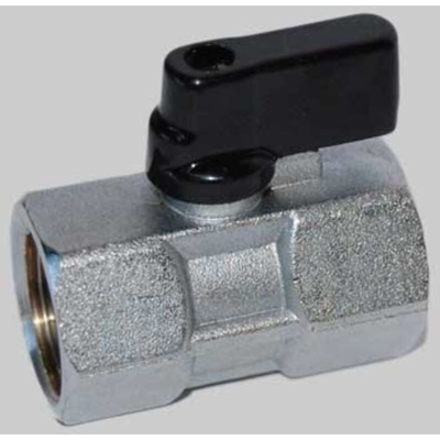 Minivalvola a Sfera in Ottone Stampato Modello Kansas Femmina/Femmina 1/2" Bugatti