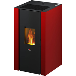 Cadel By Mcz - Stufa a Pellet ad Aria Pegaso Modello Elane Rossa 8,5Kw características