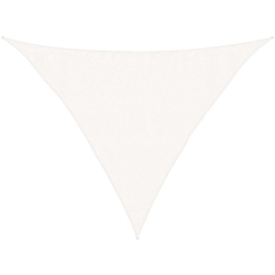 Vela Parasole 160 g/m² Bianca 3,5x3,5x4,9 m in HDPE - Bianco - Vidaxl características