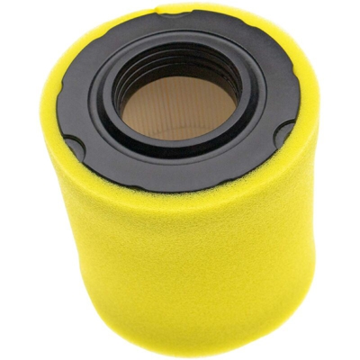 vhbw set di filtri (1x filtro di carta, 1x filtro in spugna) compatibile con Briggs & Stratton 215800, 217800 motore per trattorino tagliaerba