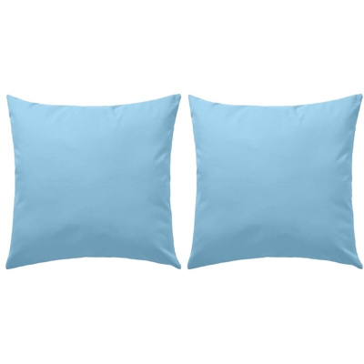 YOUTHUP Cuscini da Esterno 2 pz 45x45 cm Celesti - Blu