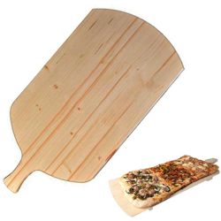 Tagliere Per Pizza a Metro Teglia Vassoio Legno Rettangolare Con Manico 82x36cm características