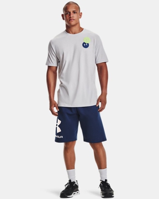 Shorts UA Rival Fleece Big Logo da uomo