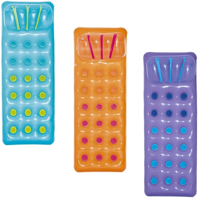 Materassino Gonfiabile con Cuscino Bambini Adulti Mare Piscina | Viola - Bestway