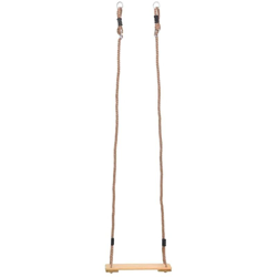 vidaXL Altalena con Seggiolino a Tavola 200 cm in Massello di Pino - Marrone en oferta