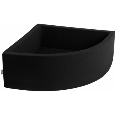 90X30cm/SENZA Palline Piscina Di Palline Colorate ?7Cm Per Bambini Quarto Angolare In EU, Nero:Bianco/Grigio/Nero/Oro - nero:bianco/grigio/nero/oro