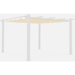 Telo del tetto, colore: Ecru, per pergolato, dimensioni: 3x4m, modello: Condate - telo di ricambio per pergola, telo sostitutivo - Ecrù características