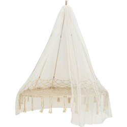 Sedia amaca ecru 110 x 150 cm en oferta