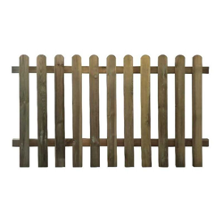 Steccato tavoletta in legno h cm 100 - lung. 180 características