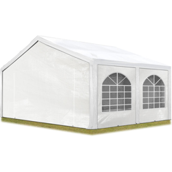 Tendone per feste 5x5 m Gazebo party per sagre, mercati PE 240 g/m² bianco precio