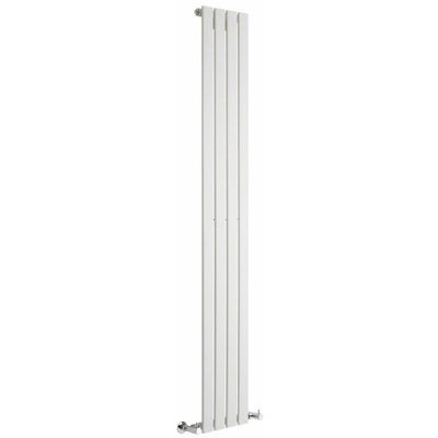 Hudson Reed Delta Radiatore Termoarredo di Design Verticale Moderno - Termosifone con Finitura Bianca - Pannelli Piatti - 1780 x 280mm - 658 Watt