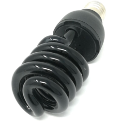 Lampadina A Spirale Uv Luce Nera Da 28W Per Discoteca Feste Effetto Fluorescente características