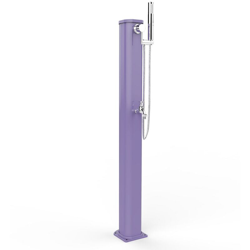 Doccia solare portatile Jolly Go Viola cm 18,5x20x115 CV-JG180/4005 - Arkema Design-prodotto Made In Italy características