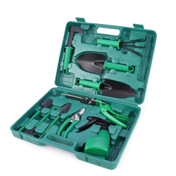 Giardinaggio mano del corredo di riparazione 10 set di piccola cassetta portautensili con utensili fiore carnoso piantine in vaso potatura serie en oferta