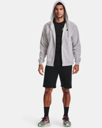 Felpa con cappuccio UA Rival Fleece Full Zip da uomo en oferta