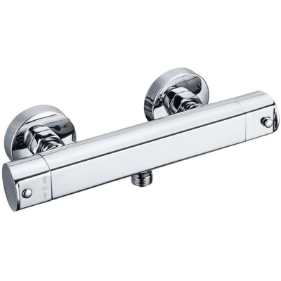 Rubinetto Miscelatore Termostatico per Doccia VITA Cromato - Argento - Schütte