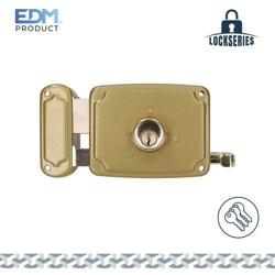 EDM - Lucchetto sinistro 120mm 3 chiavi incluse en oferta