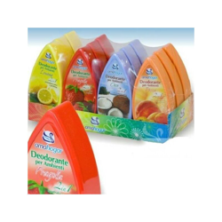 Set 12 Deodoranti Gel Profumo Ambiente Assorbi Odori 2In1 Fruttate características