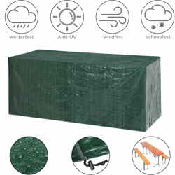 Kingsleeve Coperture di Protezione per Set da Birreria Mobili da Esterno Fodera Protettiva Bierzeltgarnitur 180x95x76cm (de) características