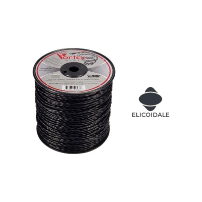 Bobina filo per decespugliatore Vortex profilo elicoidale | Ø3,3 mm x 109 mt