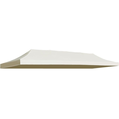 Tetto per Tendone per Feste 3x6 m Crema - crema - Vidaxl