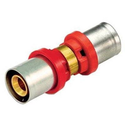 Tiemm - RACCORDO PRESS DIRITTO DOPPIO COMPACT 26 x 3,0 -26 x 3,0