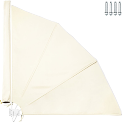 Tenda a ventaglio per balcone - tende da sole, tende da esterno, tende da sole per balcone - beige precio