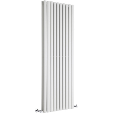 Hudson Reed Revive Radiatore Termoarredo di Design Verticale Moderno - Termosifone con Finitura Bianca - Design a Colonna - 1600 x 590 x 78mm - 2047W