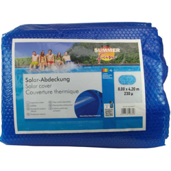 Copertura Solare per Piscina Ovale 800x420 cm in PE Blu - Blu - Summer Fun características