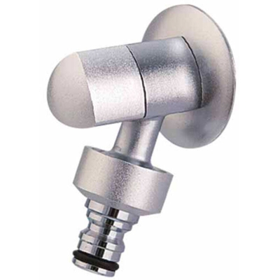 Rubinetto In Ottone Cromato Satinato