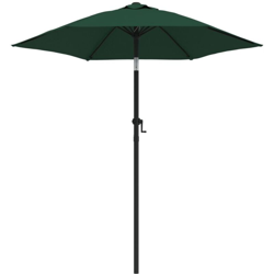 vidaXL Ombrellone Verde 200x211 cm in Alluminio - Verde en oferta
