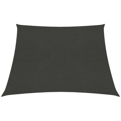Vela Parasole 160 g/m2 Antracite 4/5x3 m in HDPE - Antracite - Youthup