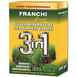 RIPARATORE PRATO 3IN1 GR.500 - Franchi Sementi características