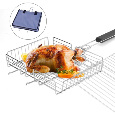 Rete per barbecue in acciaio inossidabile KW3024 argento